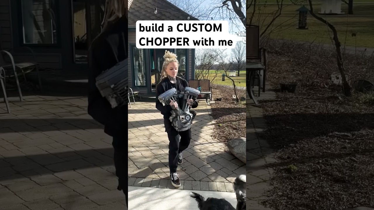 Build a CUSTOM CHOPPER with me