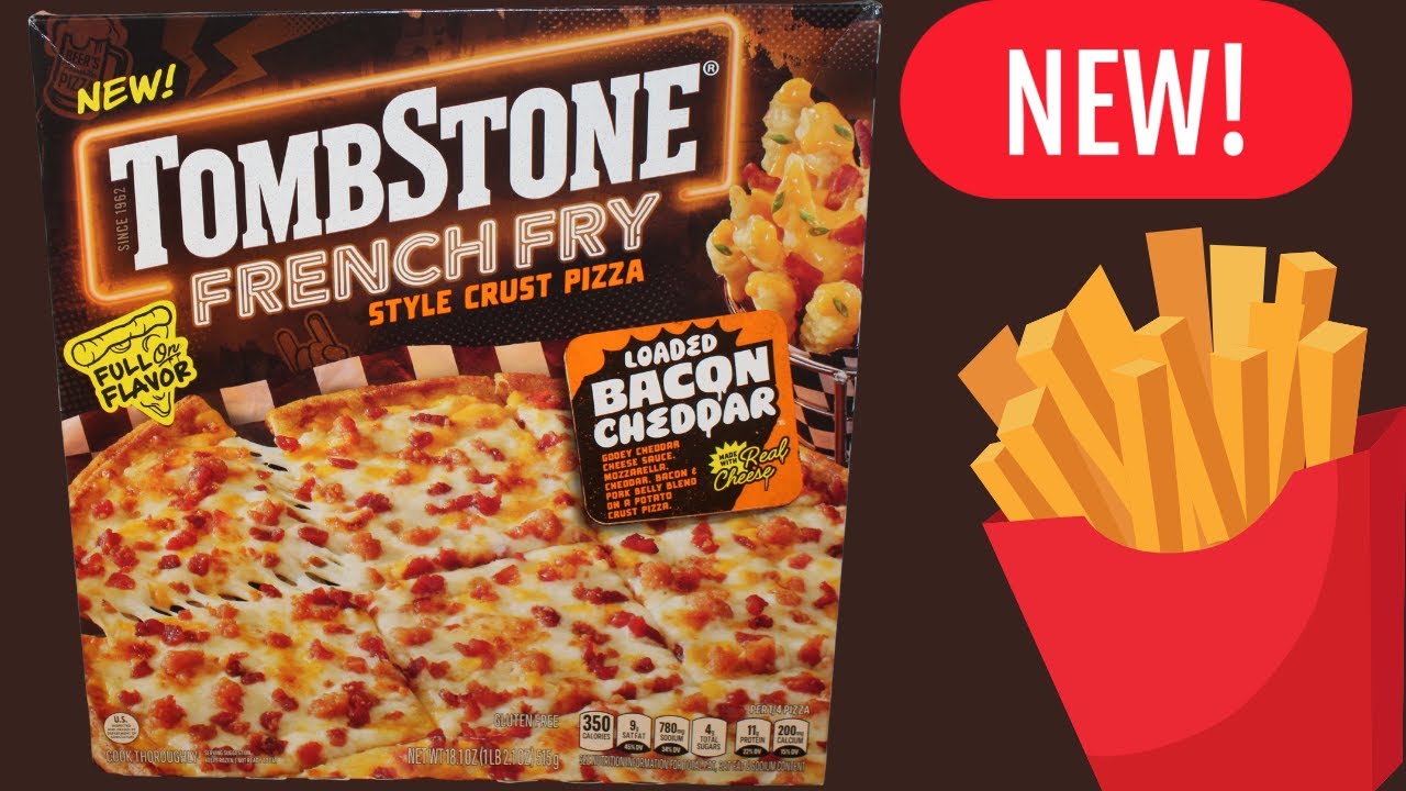 Tombstone French Fry Style Crust: Loaded Bacon Cheddar Pizza Review