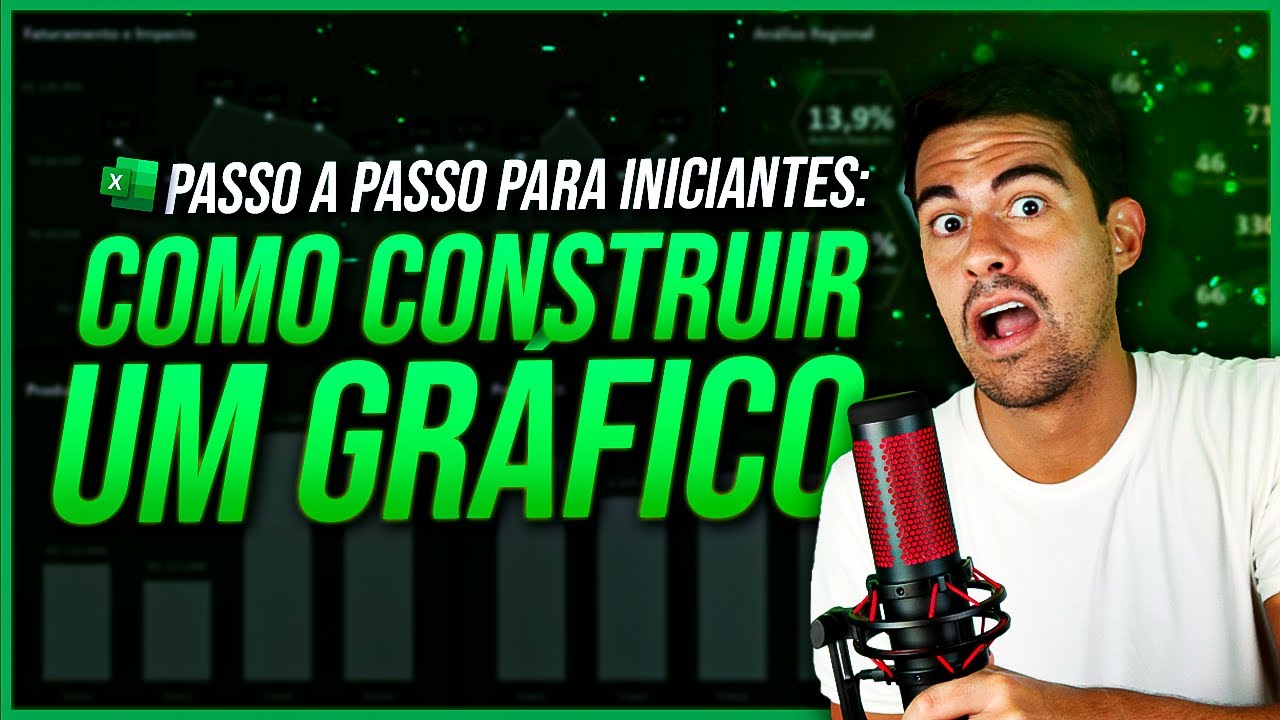 Como Construir um Gráfico no Excel (Passo-a-Passo para Iniciantes)