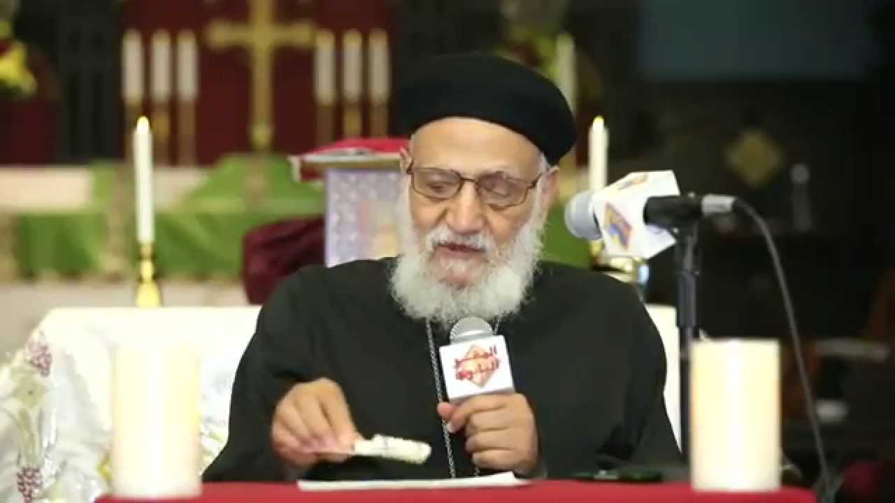 الاجتماع الاسبوعي لابونا القمص تادرس يعقوب ملطي -الاصحاح السادس عشر من-سفر يشوع ابن سيراخ 6-26-2015