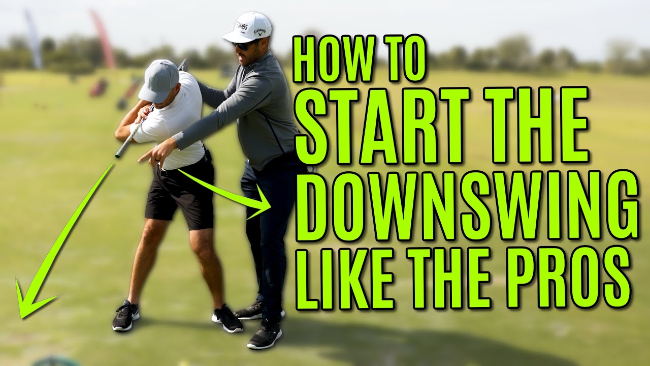 How To Start The Downswing Like The Pros | Lower Body Separation