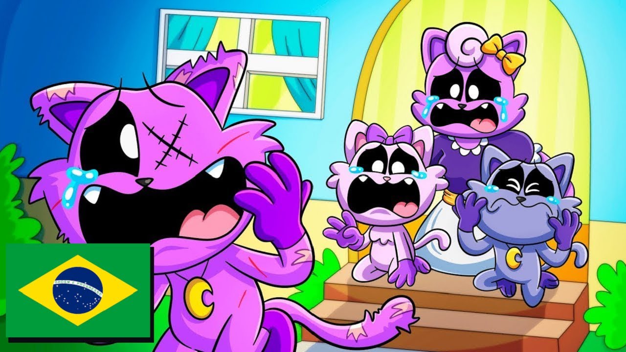 A POBRE E TRISTE HISTÓRIA DO CATNAP?! - Poppy Playtime Animação