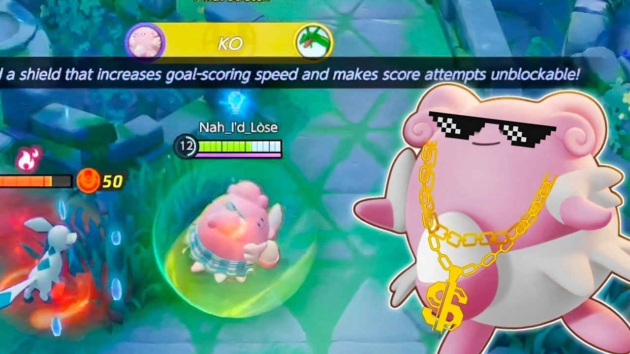 Пользователи Blissey, будьте такими... | Клипы Pokemon UNITE