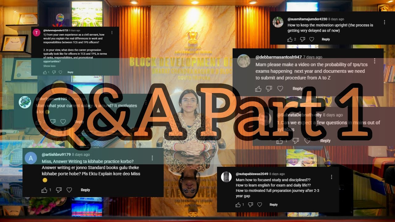 Q&A Session Part 1 |  TCS/TPS Prep | By Kaberi Nath, TCS 