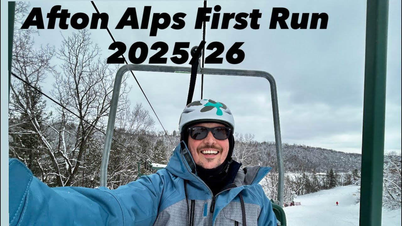 Afton Alps First Run for the 2025/2026 Season