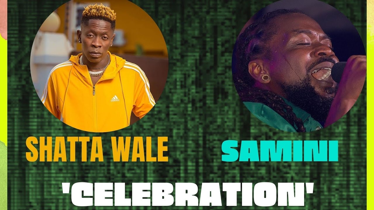 Samini ft. Shatta Wale - celebration (Audio slide) || Reaction video!!