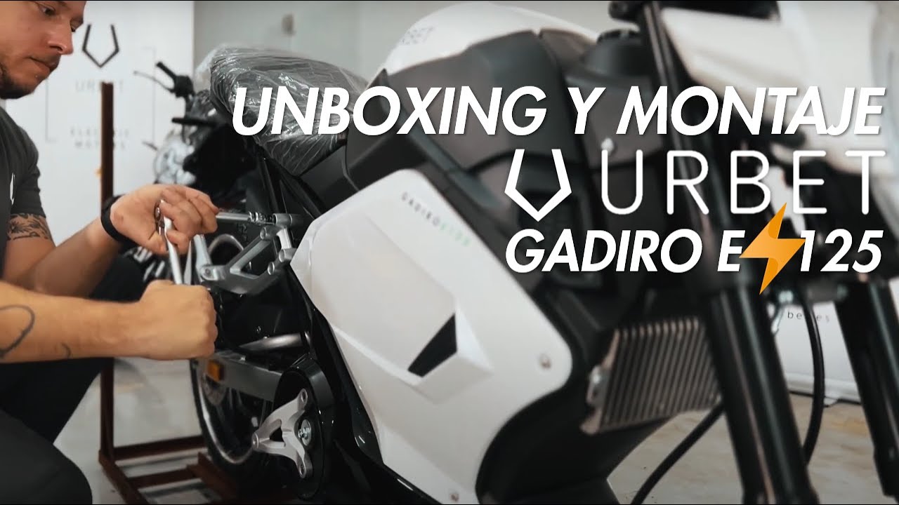 Unboxing, montaje y test de URBET GADIRO E125