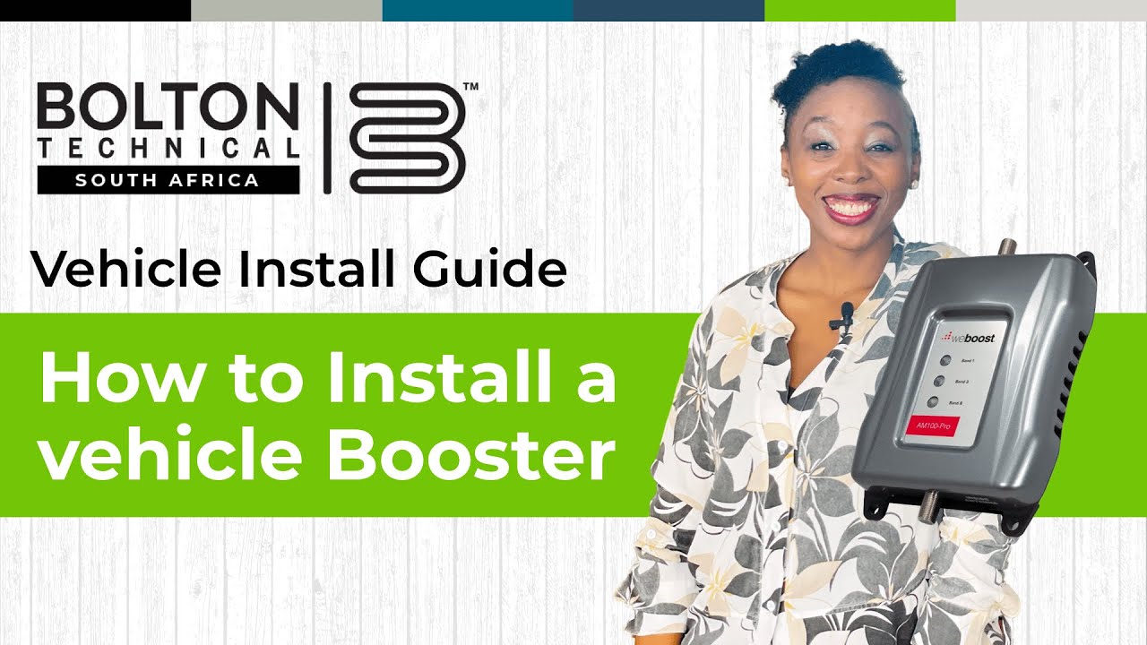 How to Install a Vehicle Booster | Bolton Technical South Africa