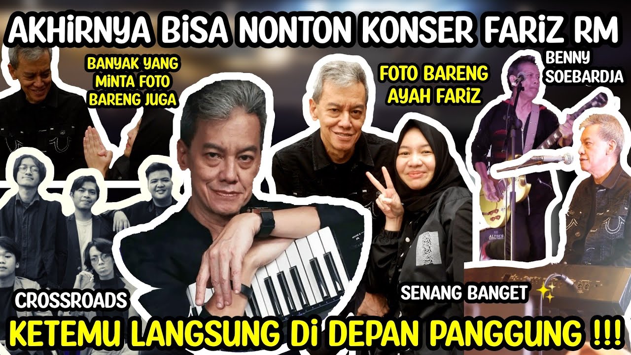 NUNGGUIN 2 TAHUN BUAT NONTON KONSER FARIZ RM !!! SAMPAI NGANTRI BUAT FOTO BARENG