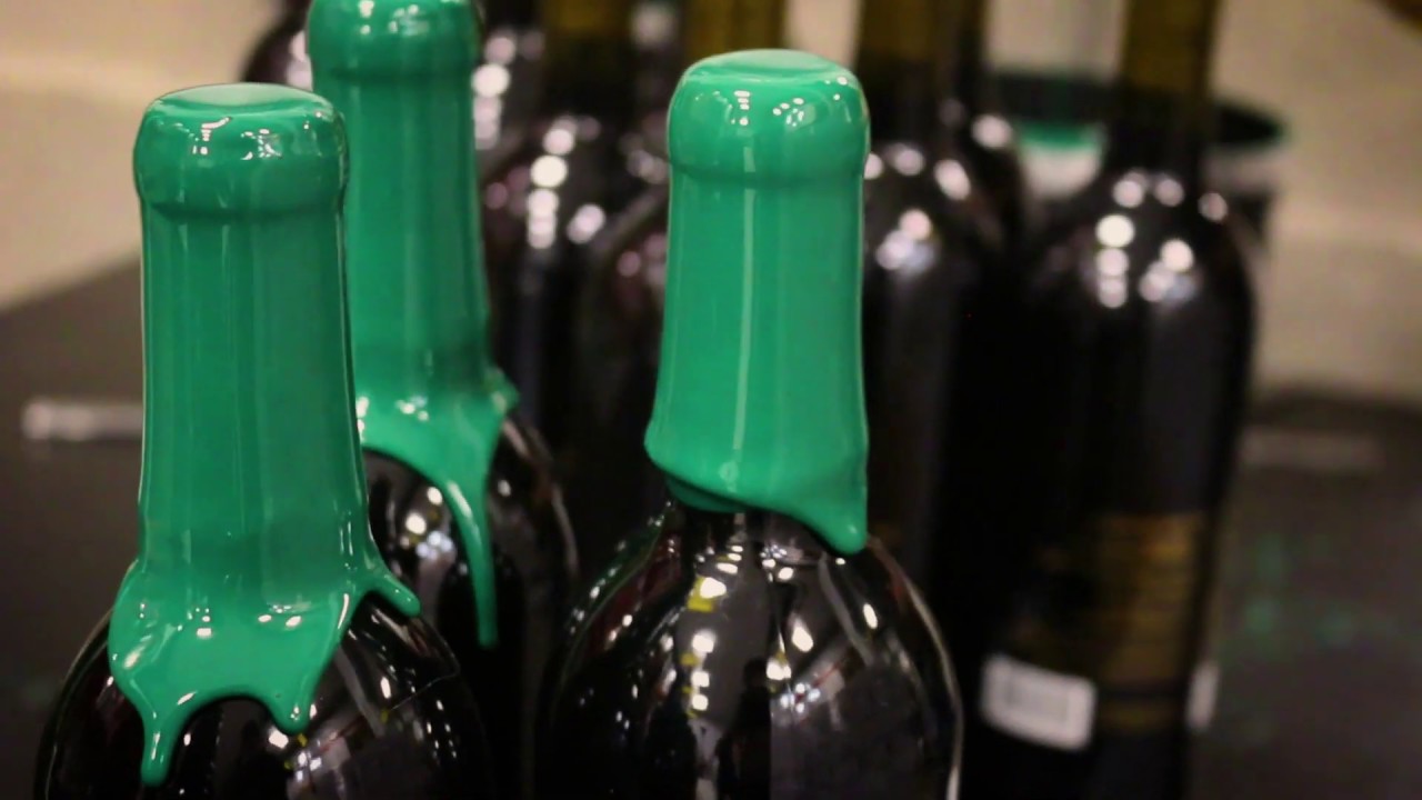 How it is made: Sealing our limited reserve Montepulciano with Wax