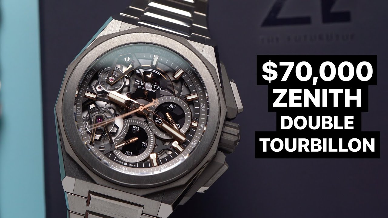 ДВОЙНОЙ ТУРБИЙОН Zenith Defy Extreme за 70 000 долларов