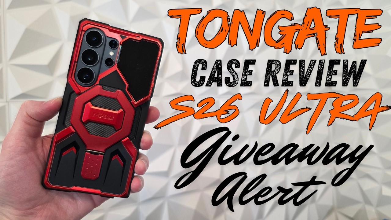 Tongate Case Review S26 Ultra - Magnetic Stand MagSafe Camera Cover Military-Grade Drop Protection
