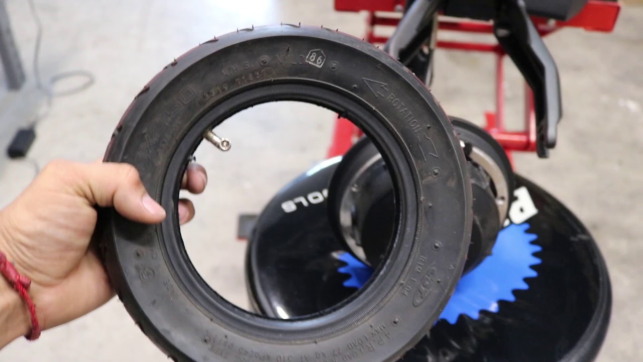 Mantis Electric Scooter Tire and Tube Change Tutorial
