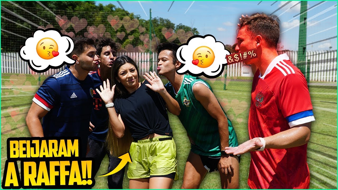 TODOS FIZERAM GOL PARA BEIJAR A MINHA NAMORADA!! ( traição )