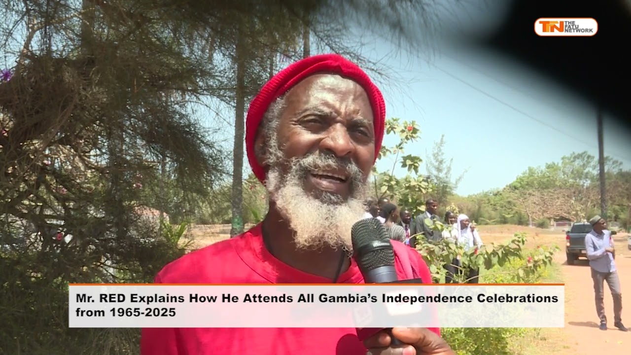 Mr. RED Explains How He Attends All Gambia’s Independence Celebrations from 1965-2025