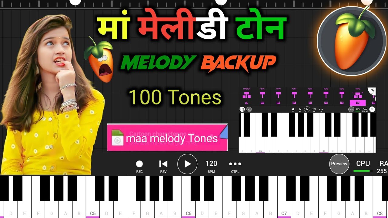 New Tones Backup  | FL Studio Mobile Tones download | #flstudio #flstudiomobile #octapad #piano