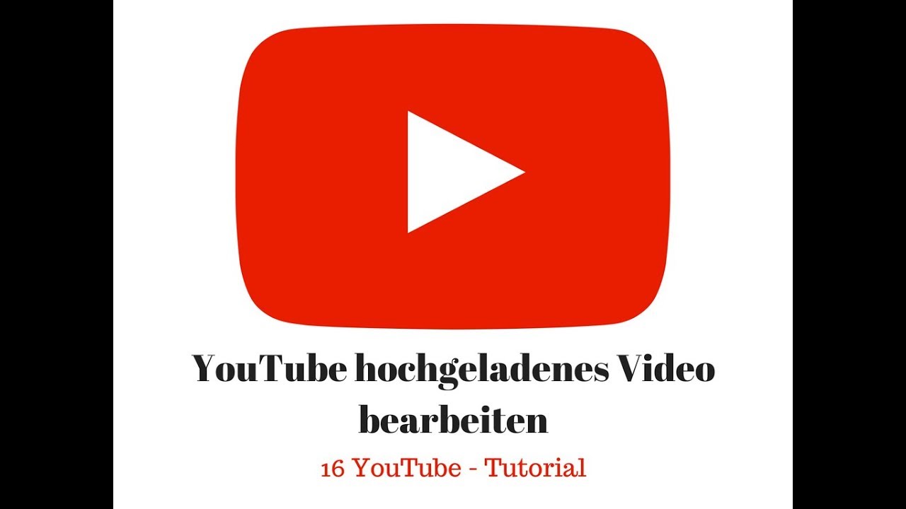 YouTube Video Gesichter und Bereiche unkenntlich machen - YouTube Tutorial #16