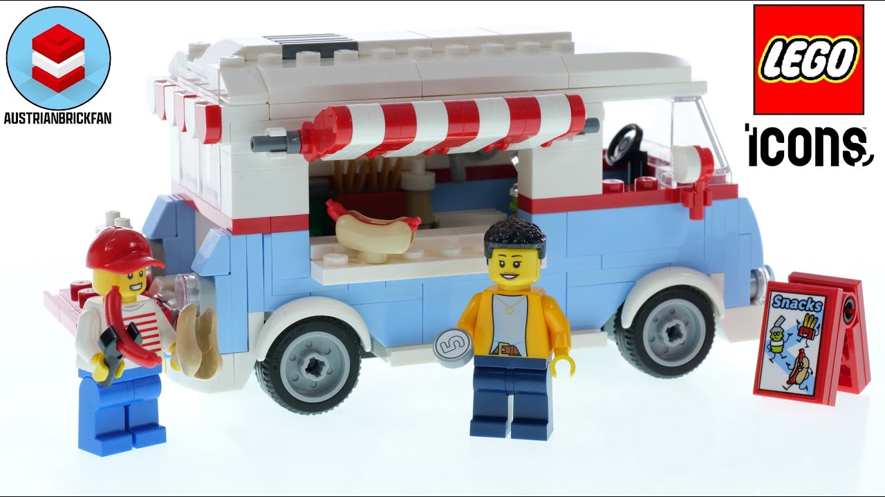 LEGO Icons 40681 Retro Food Truck – LEGO Speed Build Review
