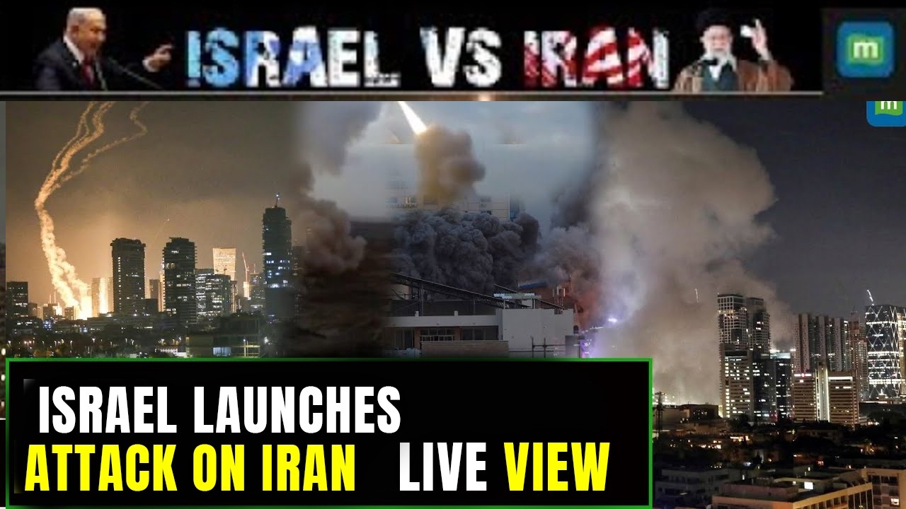 Israel strikes Iran LIVE: Israel Launches Pre-Emptive Strike on Iran | Explosions Rock Tehran