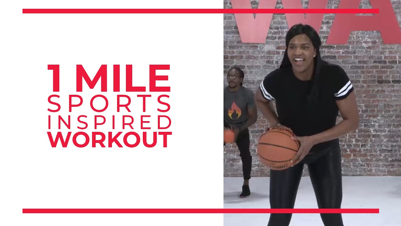 1 Mile &ldquo;Sports-Inspired&rdquo; Workout by Walk at Home and Taja Wilson