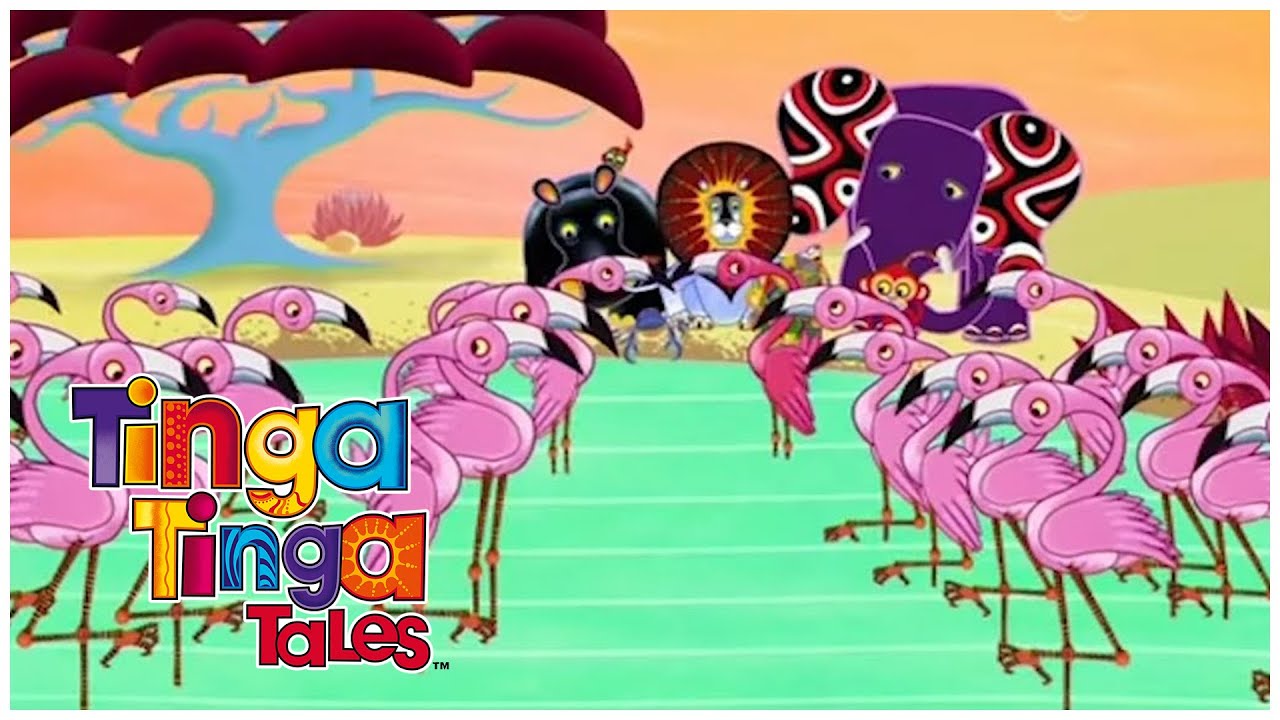 Why Flamingo Stands on One Leg? | Tinga Tinga Tales Official | Full Episodes | Cartoons For Kids