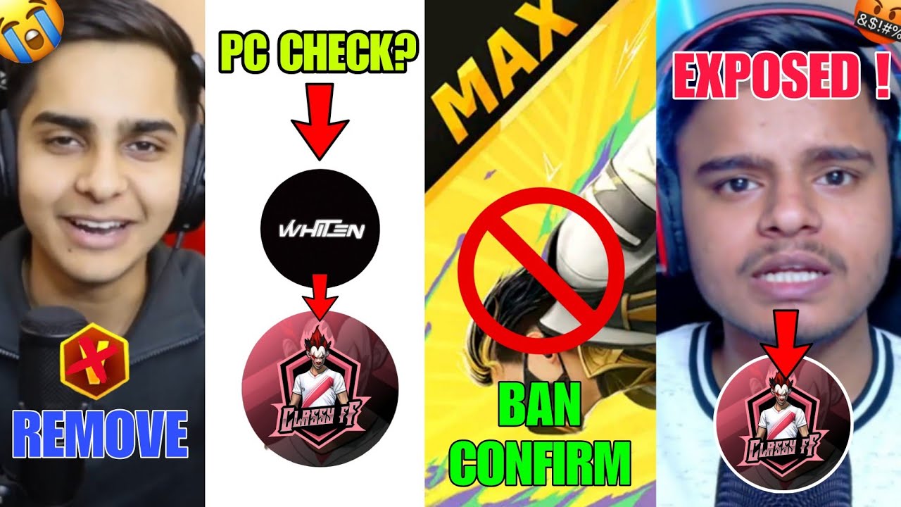 VERY SERIOUS 😱-Classy Ff Pc Check?😮 Free Fire Max Ban Confirm!😱 AdiTech Quit PP?😨TPH Exposed Classy?