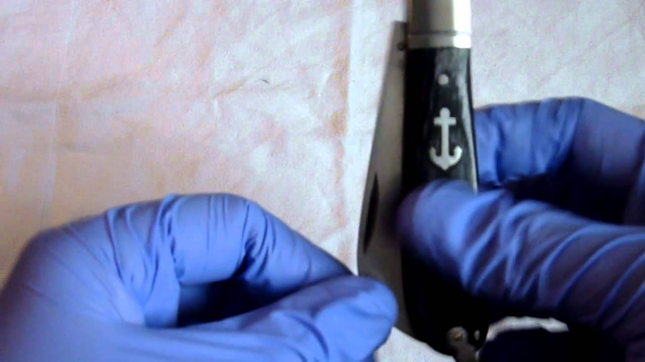 Every Day Carry EDC Gentlemens Seamens Anchor Knife