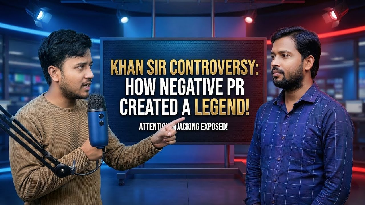 Khan Sir vs Media: Negative PR Ne Banaya Legend? 🤯 | Marketing Secret Exposed! | Day 5