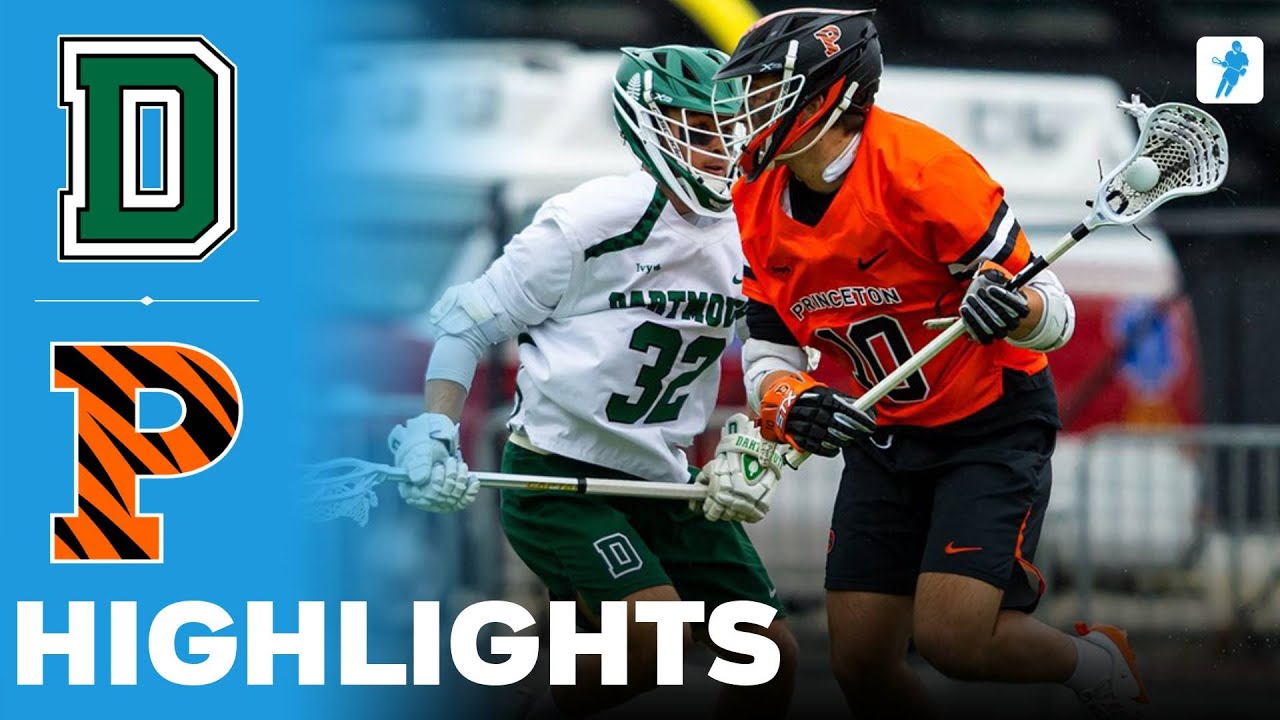 Dartmouth vs Princeton | NCAA College Lacrosse | Highlights - March 29, 2025