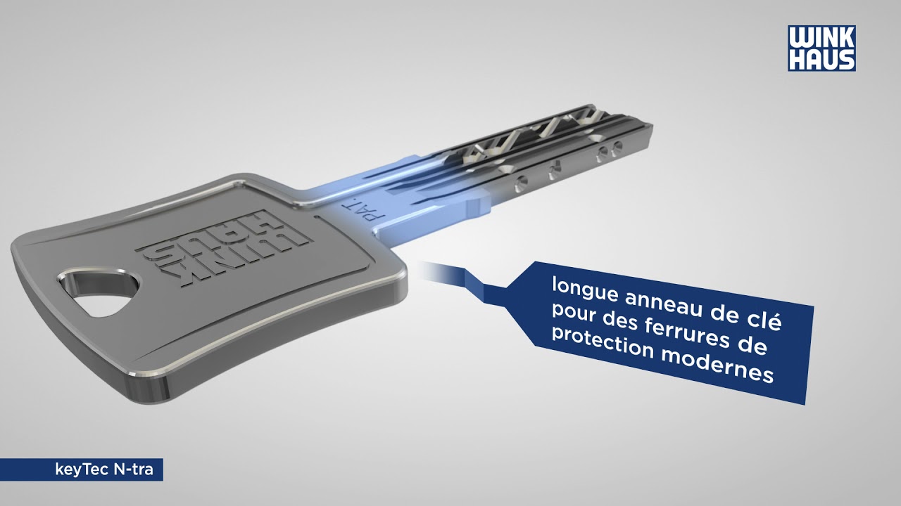 keyTec N-tra - Le nouveau syst&egrave;me de cl&eacute; r&eacute;versible