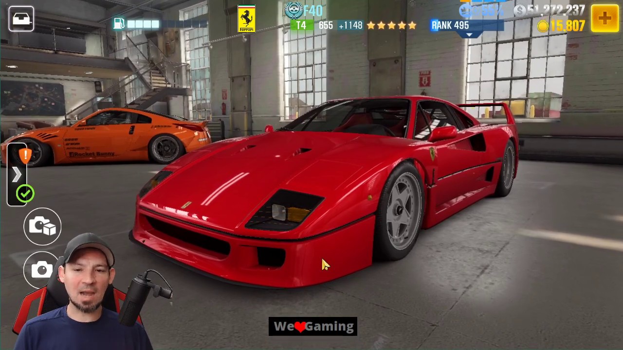 CSR2, Ferarri F40 Review and live racing, The Dyno Beating Destroyer