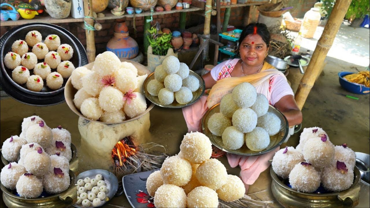 जब पहले के समय में इतनी मिठाइयां नहीं हुआ करती थी तब मेरी मां ताज़ा नारियल से बनाया करती थी Laddu
