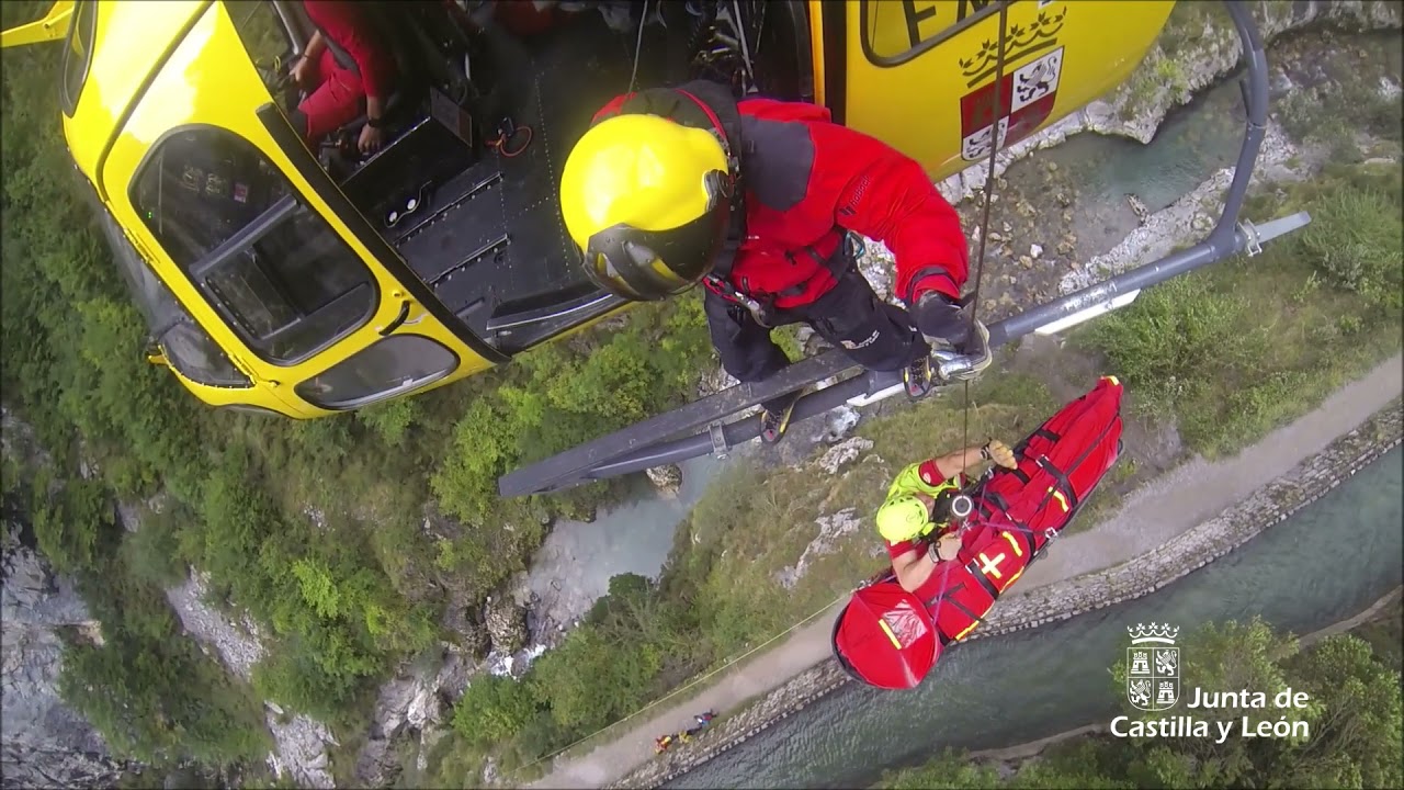 21.09.2021 Rescate  en la ruta del Cares, en Posada de Valdeón (León)