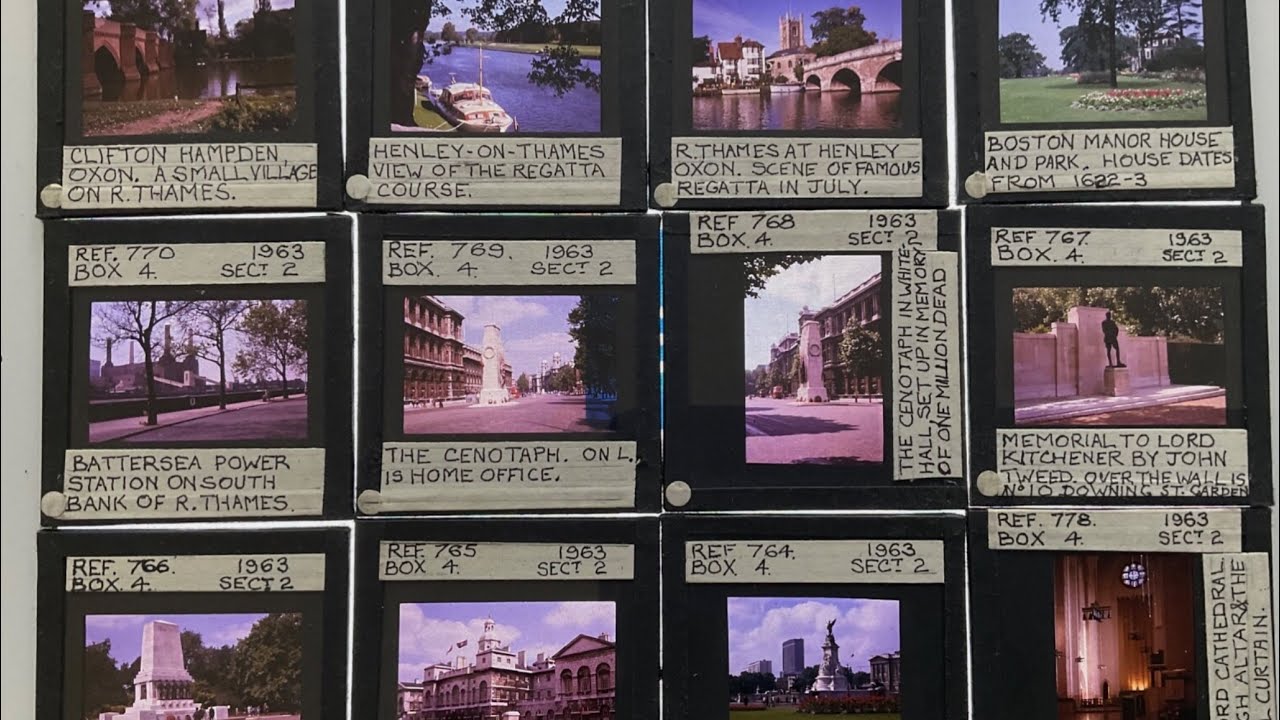 1964 LONDON ICONIC IMAGES JUST DISCOVERED 35mm SLIDES