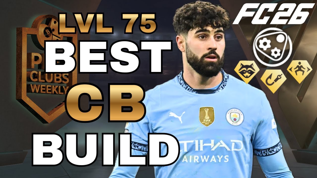 ЛУЧШИЙ ЦЕНТРАЛЬНЫЙ ЗАЩИТНИК *МАКСИМАЛЬНЫЙ УРОВЕНЬ 75* | EA SPORTS FC 26 CLUBS BALLER BUILD