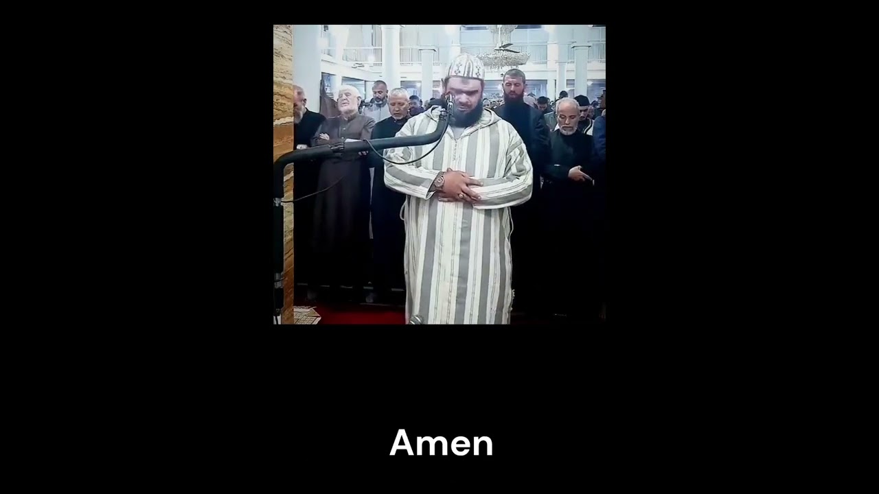 Subtitled Imam and cat video