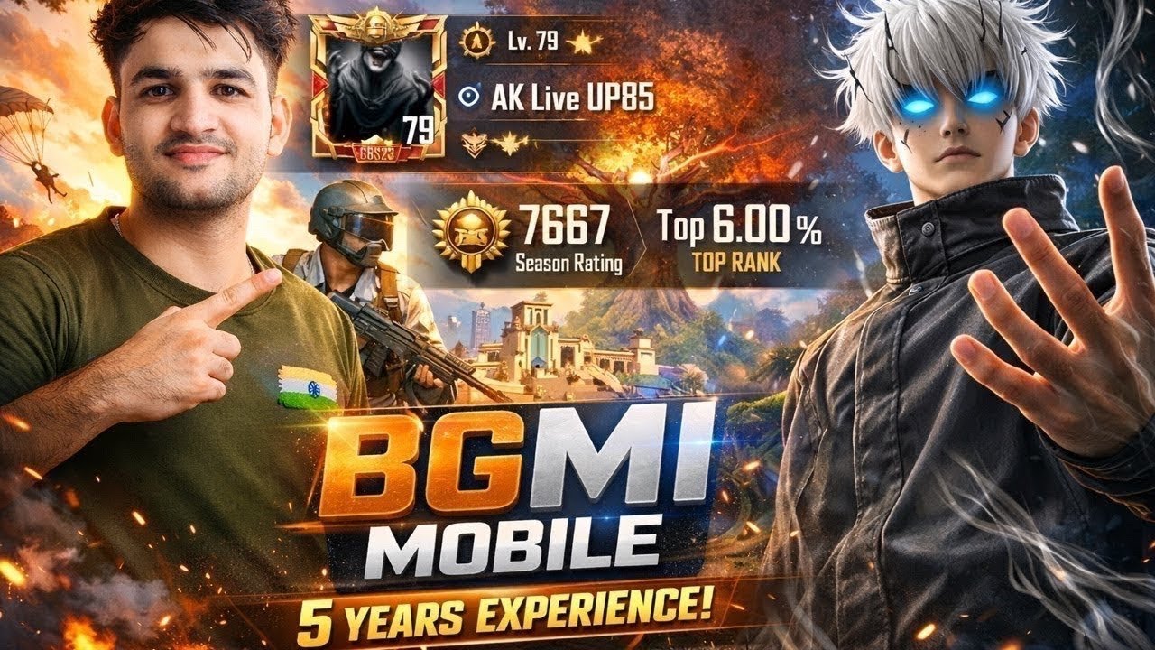 Ak Live UP85 #IPad Pro M5 Play In BGMI - Ultra HDR+60 FPS World Most Powerful Gaming Device.