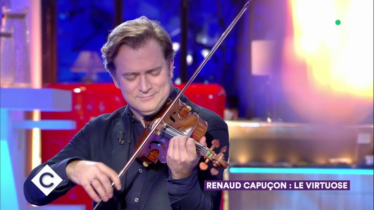 Renaud Capuçon : le virtuose ! - C à Vous - 21/11/2018