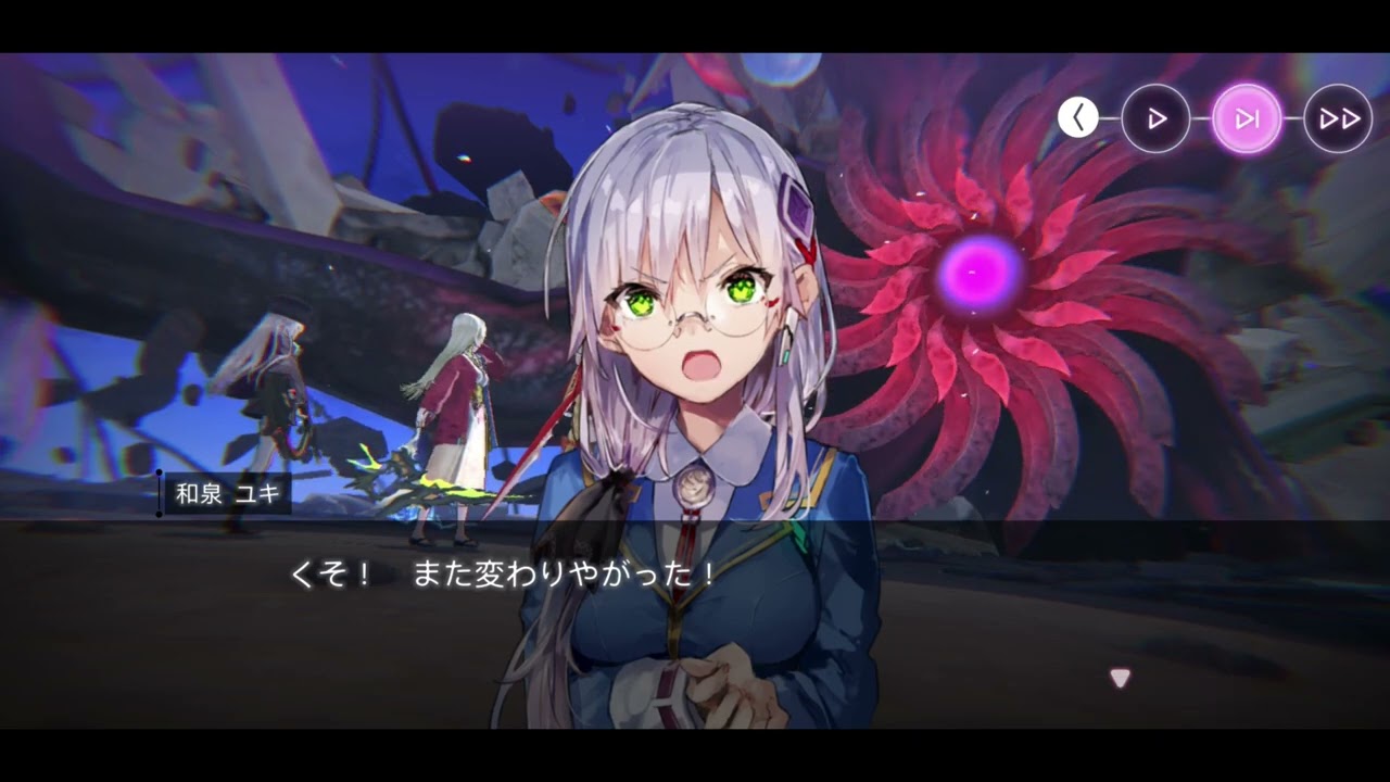 [ヘブバン] Heaven Burns Red - Chapter 5 part 1 Day 14 - Razing Eclipse Tree boss fight (SPOILER ALERT)