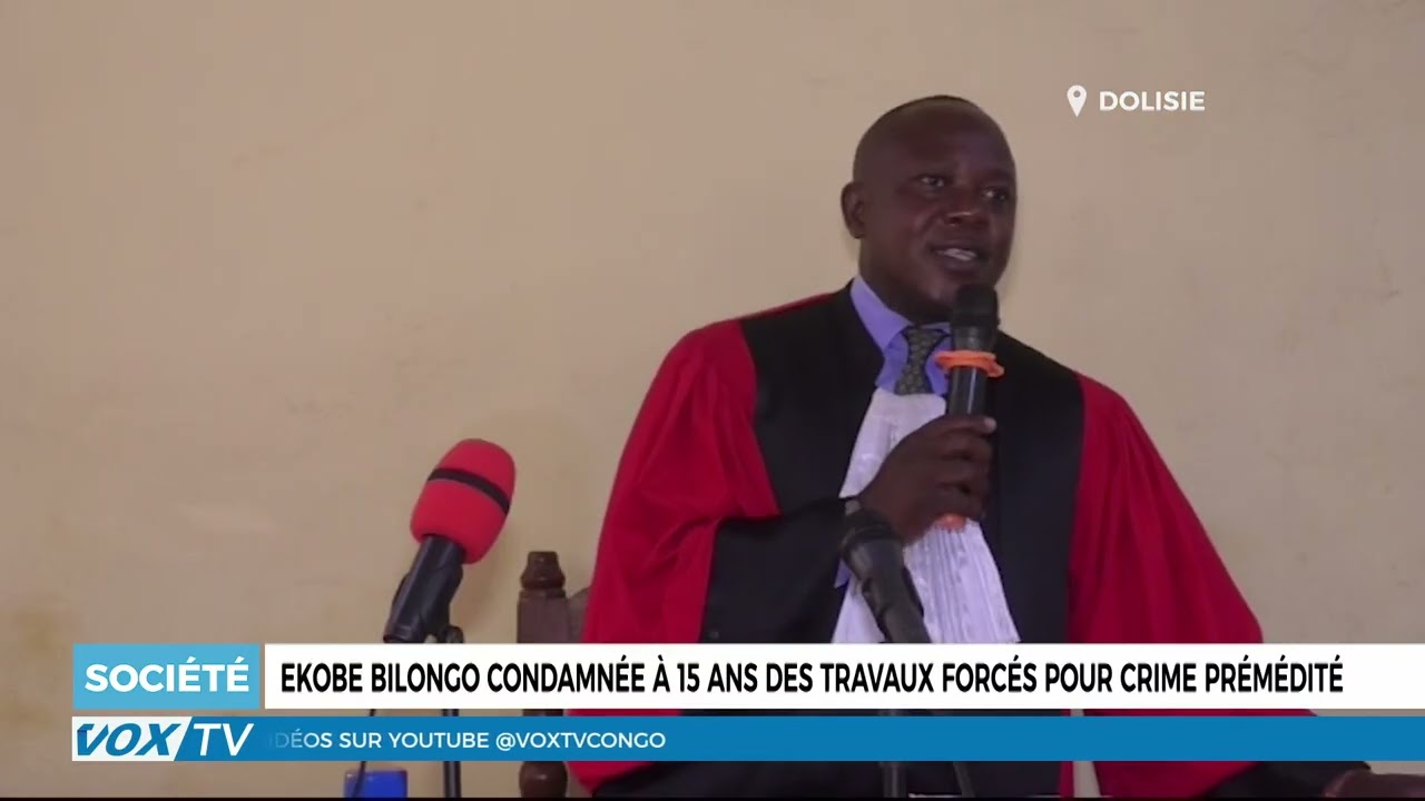 Ekobé Bilongo condamnée à 15 ans des travaux forcés pour crime prémédité