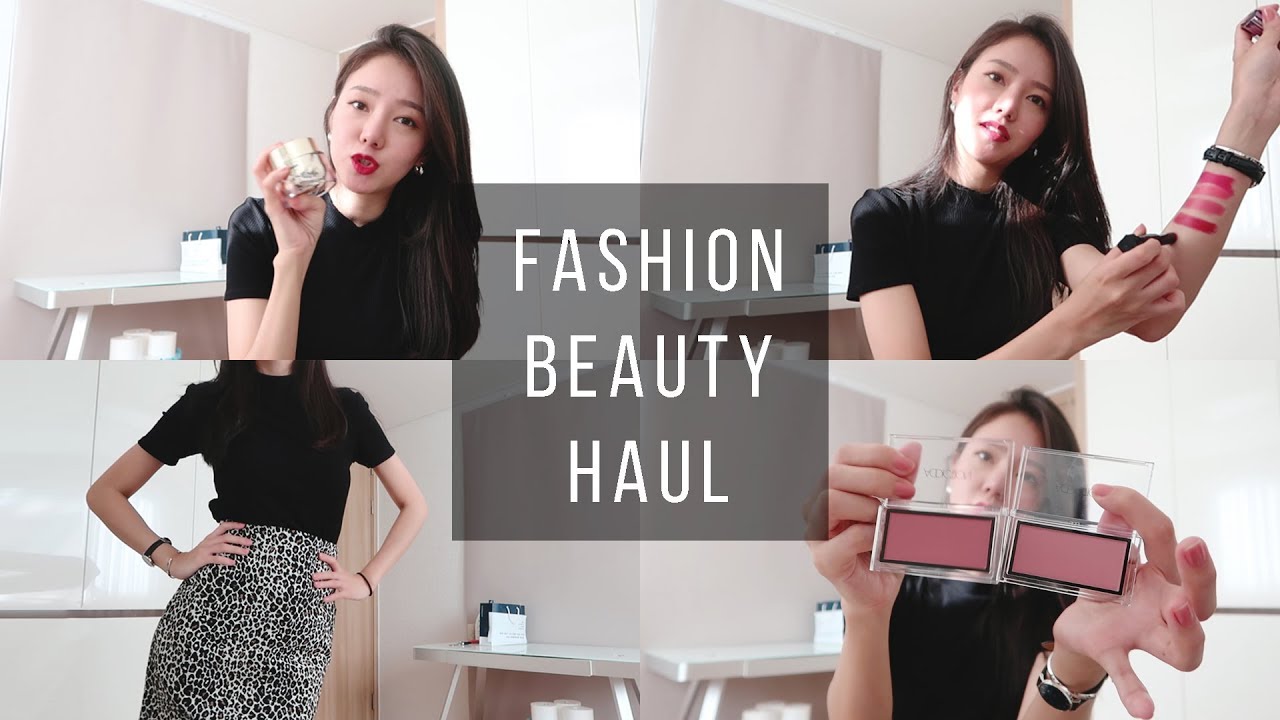 HAUL | FASHION + BEAUTY (NEW HAIR!) | 가을 뷰티 & 패션 하울