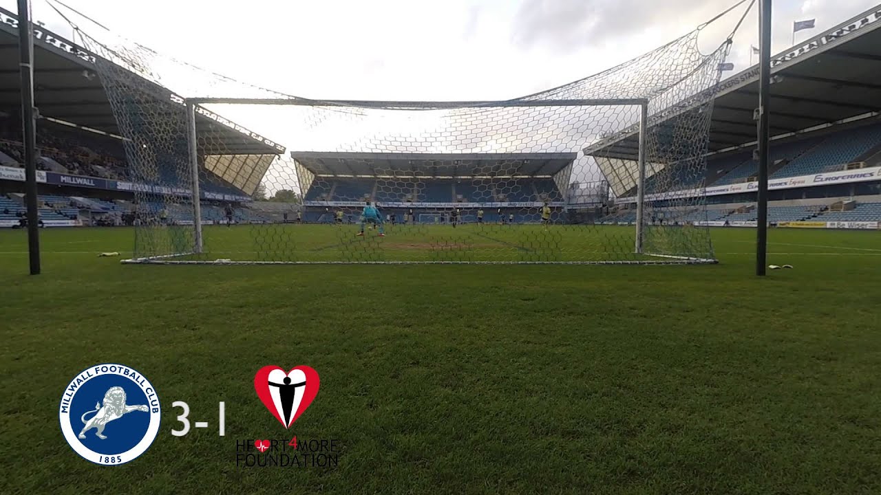 Millwall Legends 6-1 Heart4More Foundation | GoPro