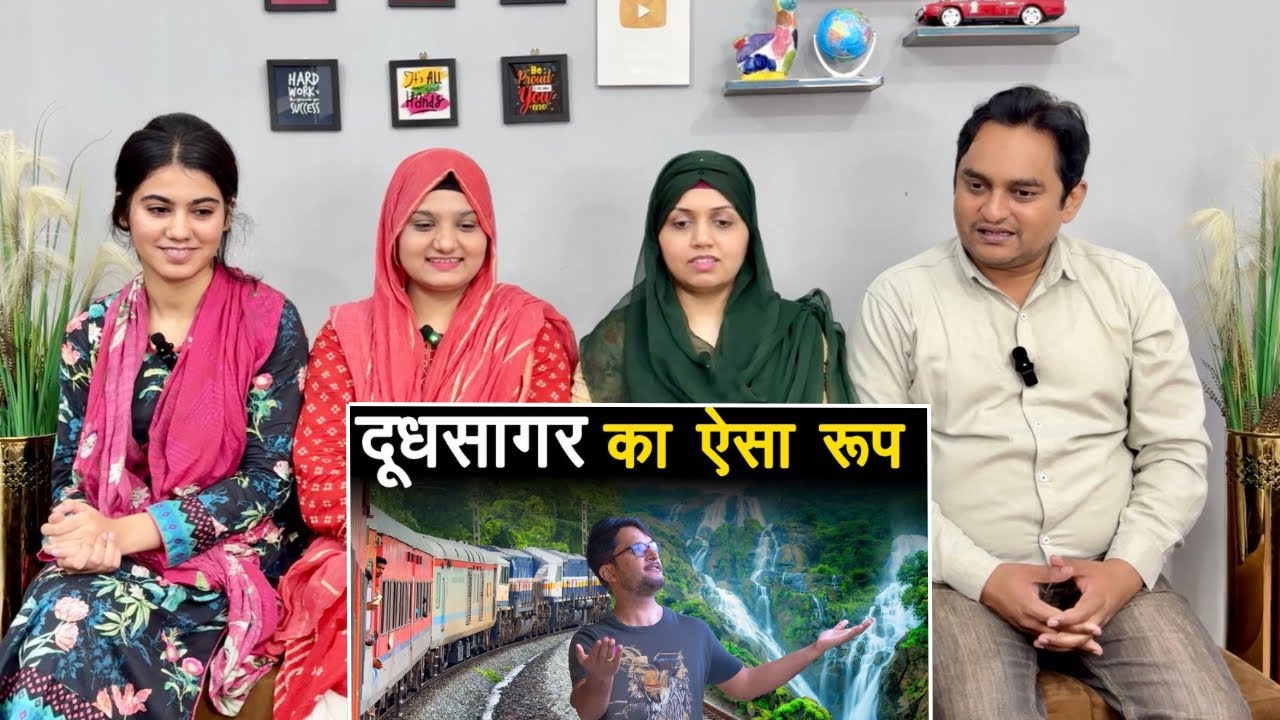India Best Waterfall Dudhsagar By Train | Goa To Londa Train Though Dudhsagar Waterfall | Dudhsagar