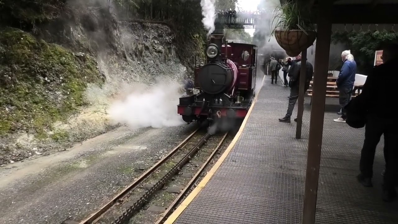 At Queenstown Railway  Tasmania