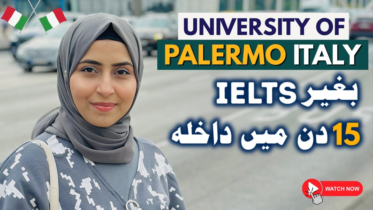 FREE study in University of Palermo Italy | No IELTS | Fee | Scholarship Guide 2025