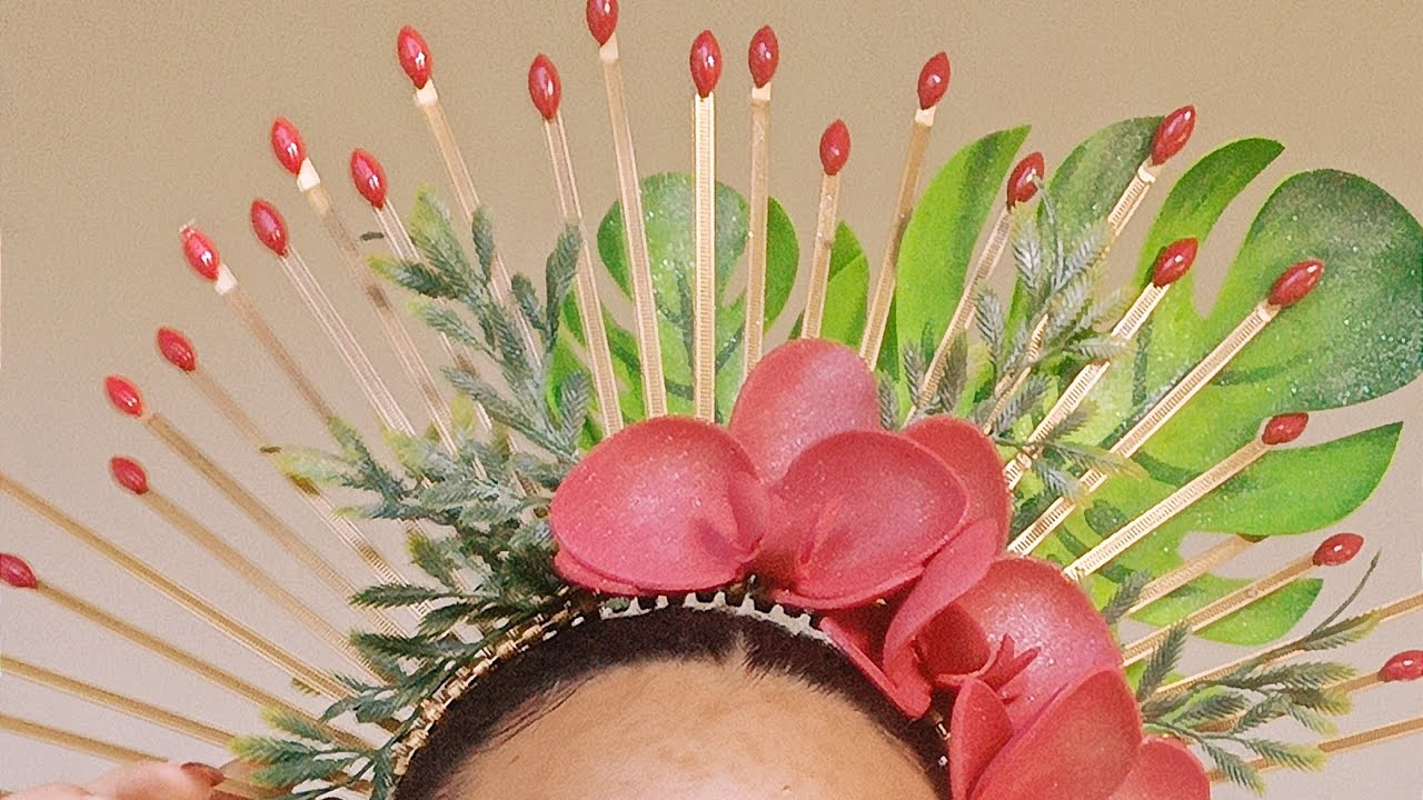 Tiara de Carnaval #diy #foami #carnaval