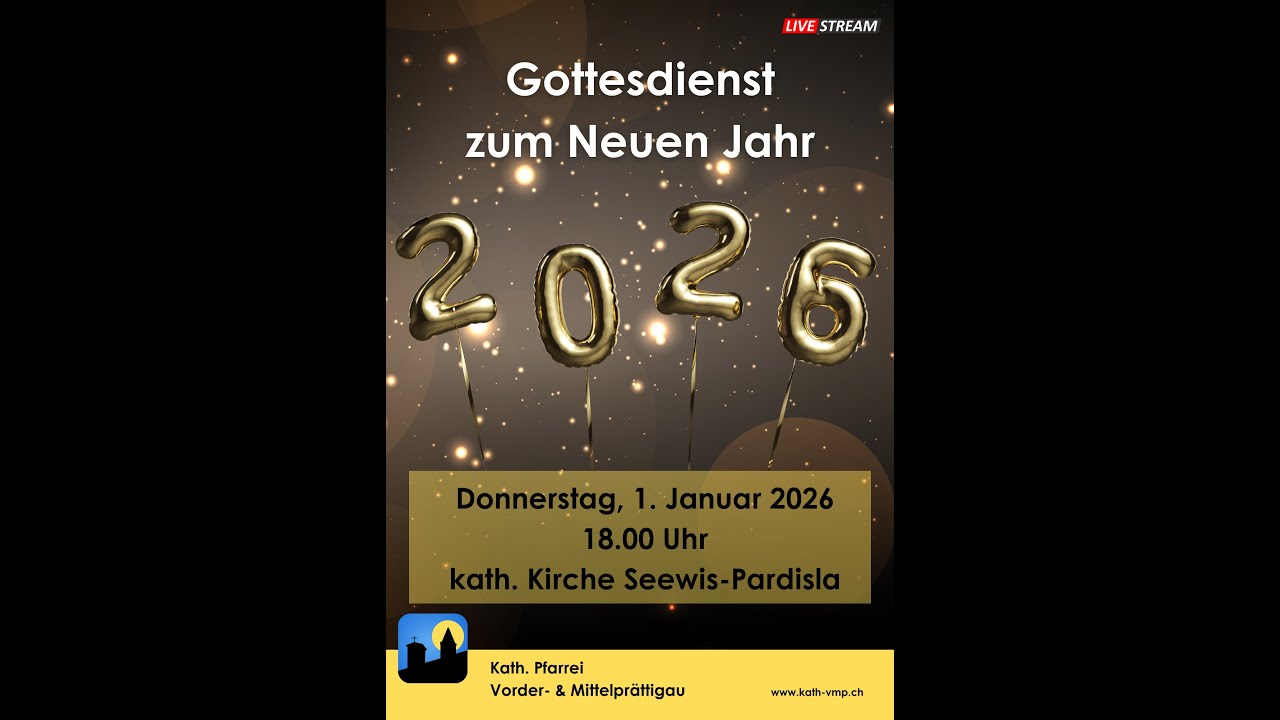 Gottesdienst zum neuen Jahr am 1. Januar 2026