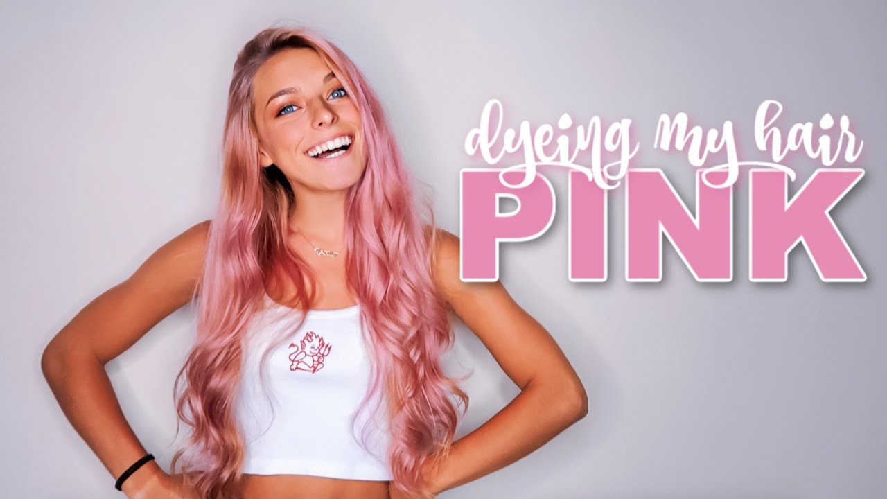 DYEING MY HAIR PINK: I'm so bored