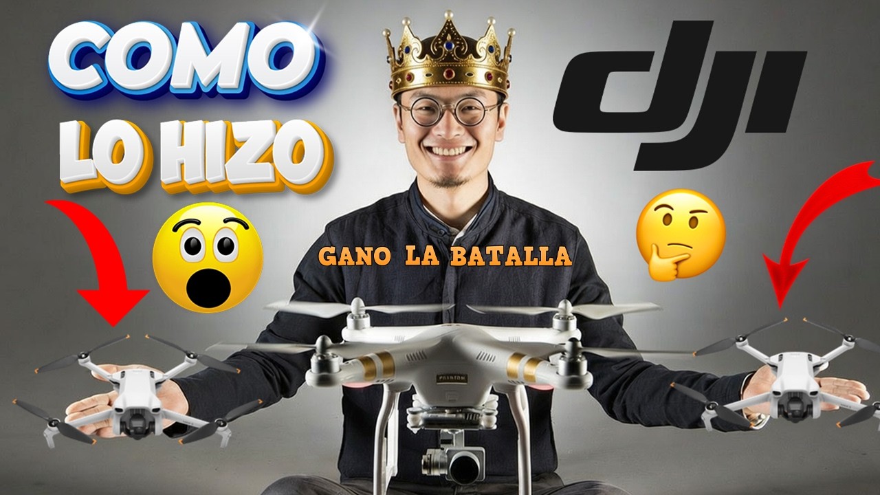 Cómo DJI Se Convirtió en el REY Absoluto de los DRONES