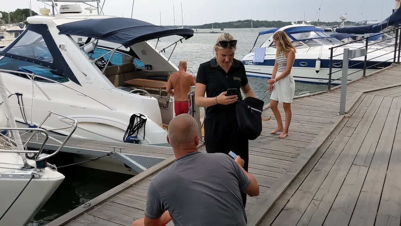 Västervik by the Sea. Summer 2021 (bN)